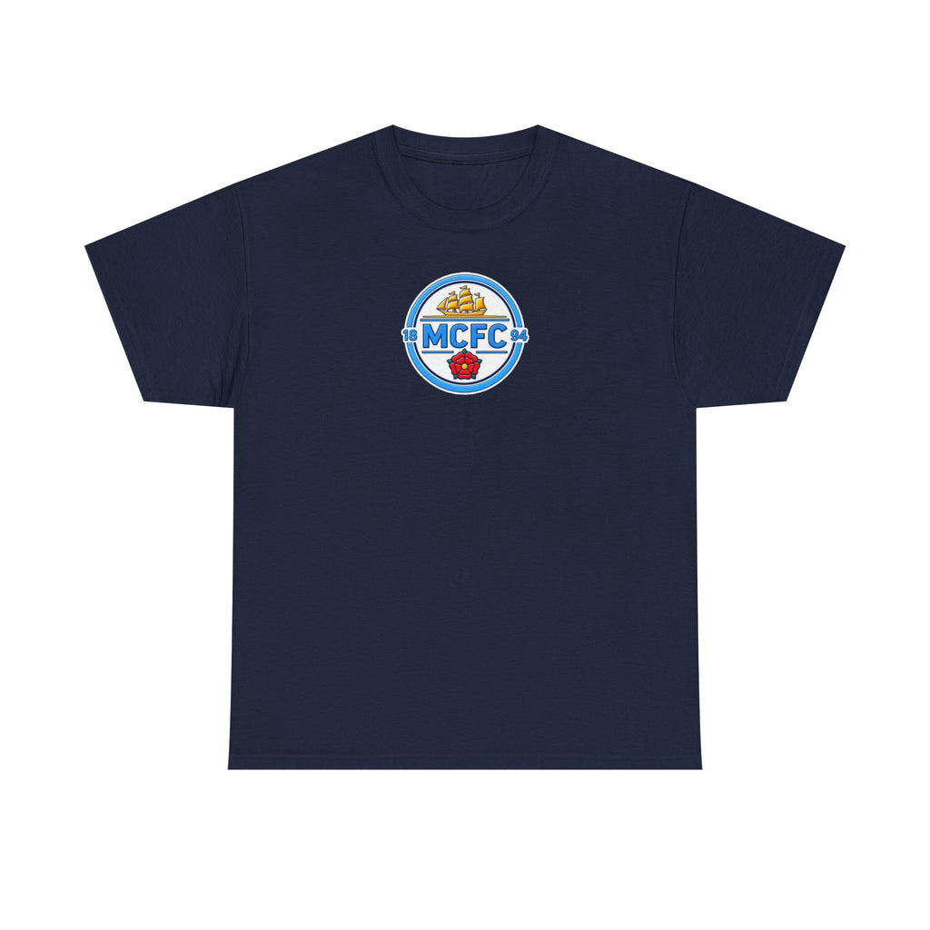 MCFC Retro Crest T‑Shirt — Vintage Soccer Fan Tee