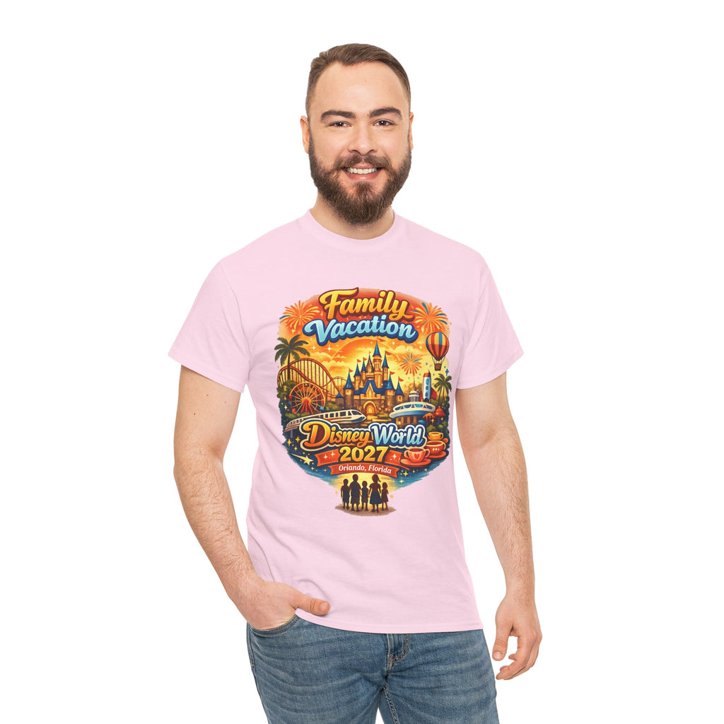 Family Vacation 2027 Tee — Theme Park Souvenir Shirt
