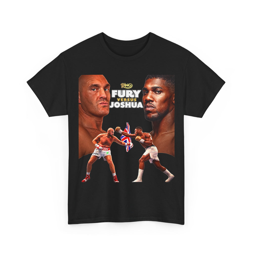 Fury vs Joshua Boxing T‑Shirt — Heavyweight Title Fight Fight Night Tee