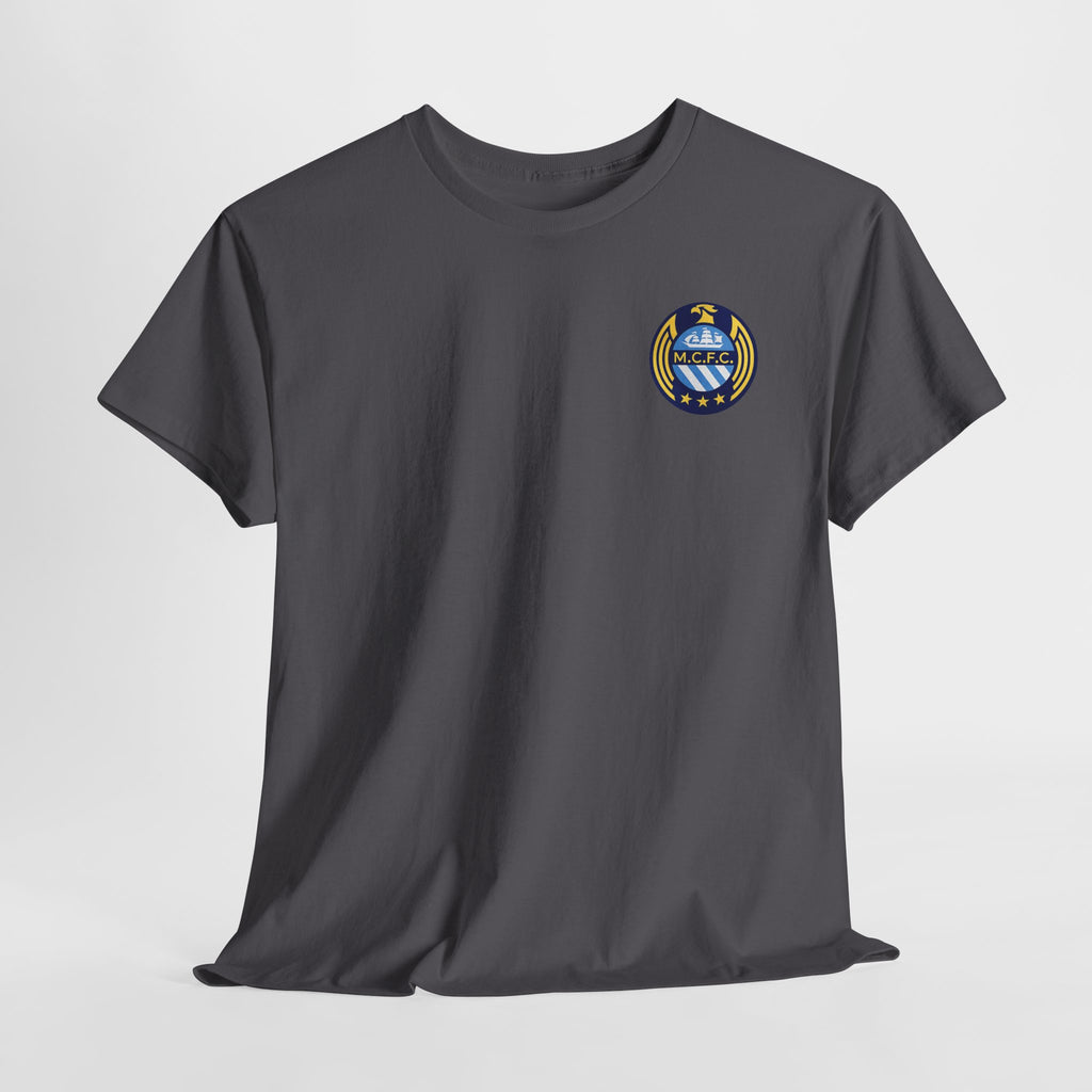 MCFC Unofficial Crest / Badge Tee — Nautical Compass Emblem Shirt