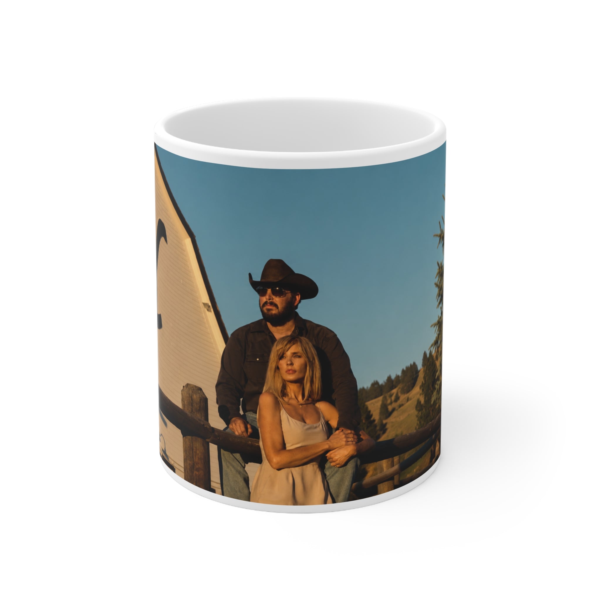 Yellowstone RIp & Beth Coffee Mug — Rustic Ranch 11oz/15oz Ceramic Cup