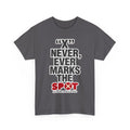 Indiana Jones Inspired T-Shirt — "X" Never, Ever Marks the Spot Pirate Map Humor Tee