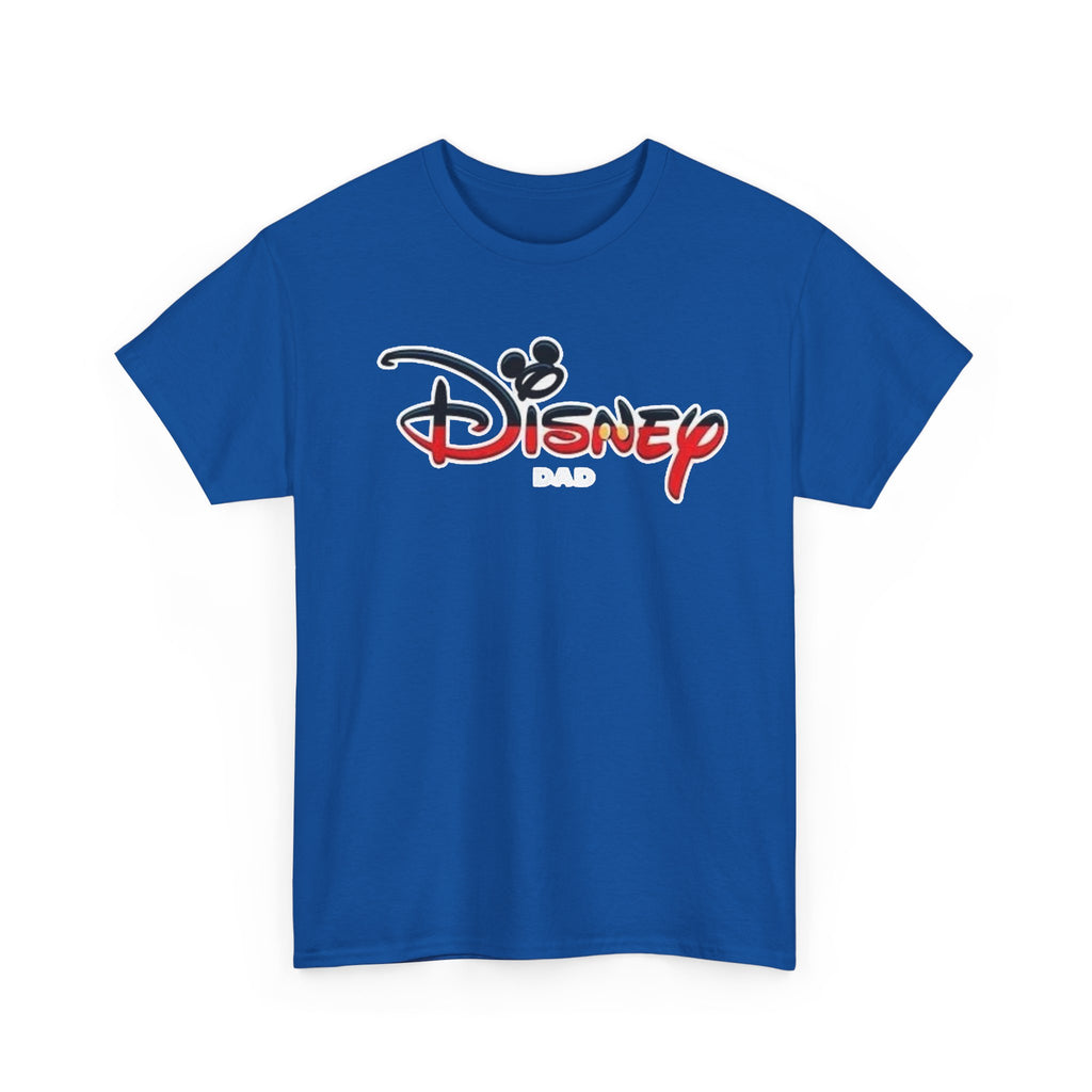 Disney Dad T‑Shirt — Classic Logo Tee for Theme Park Dads