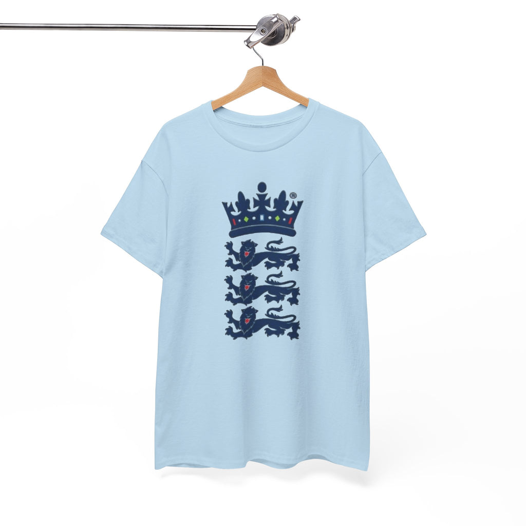 English Cricket T-Shirt — Vintage Cricket Crest Tee