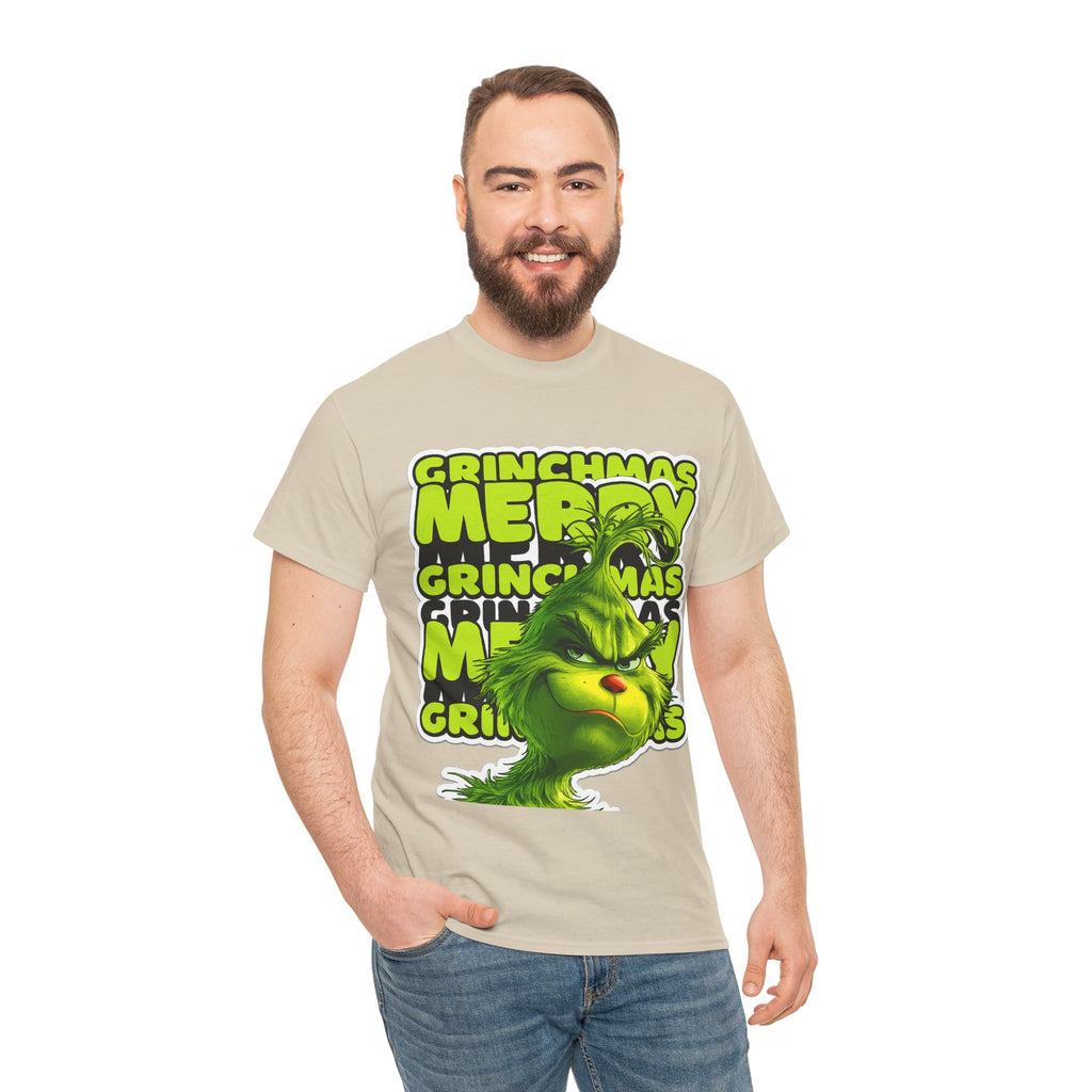 Grinchmas Merry Grinch Christmas Cotton T-Shirt / Tee