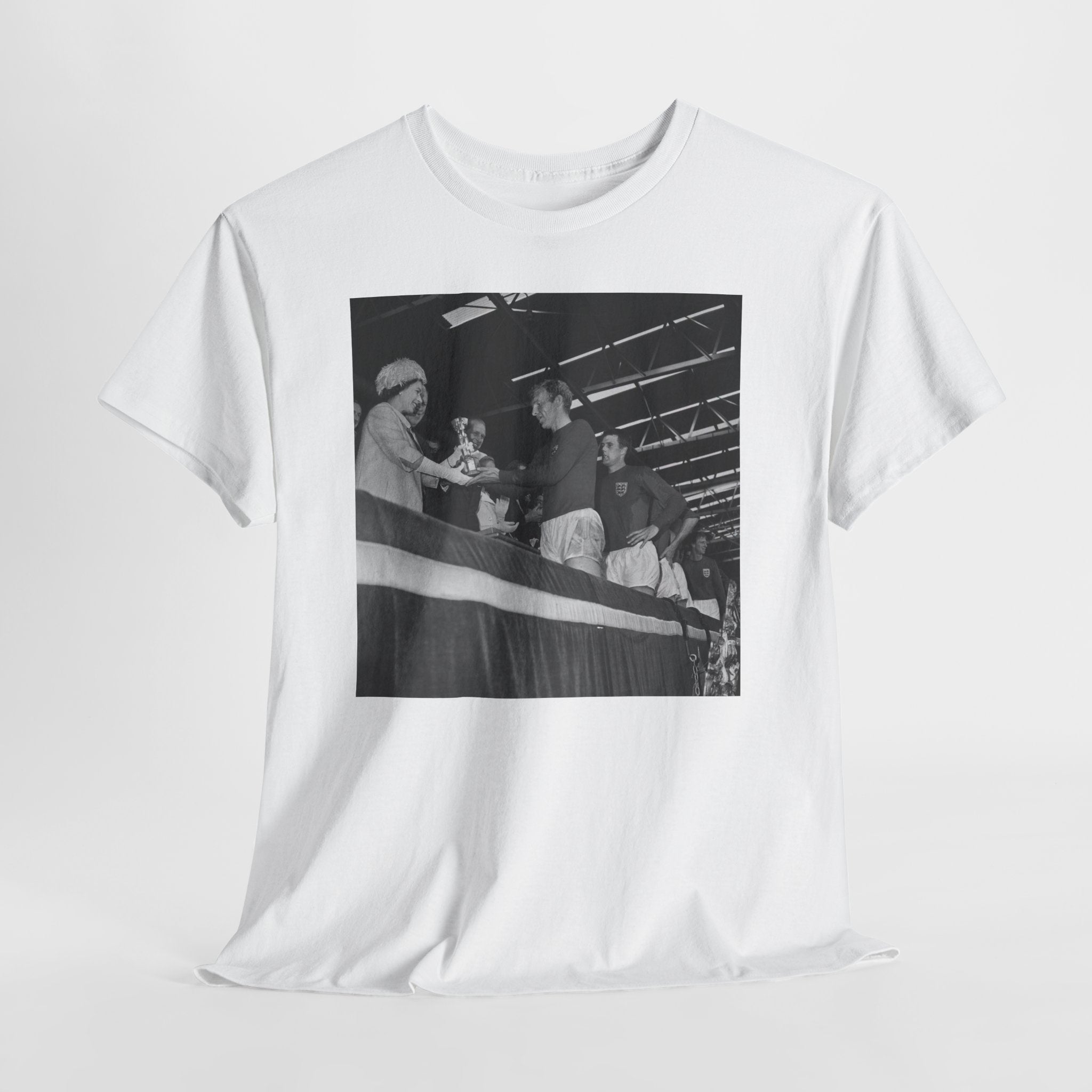 1966 World Cup Winners England Vintage Concert Photo T-Shirt