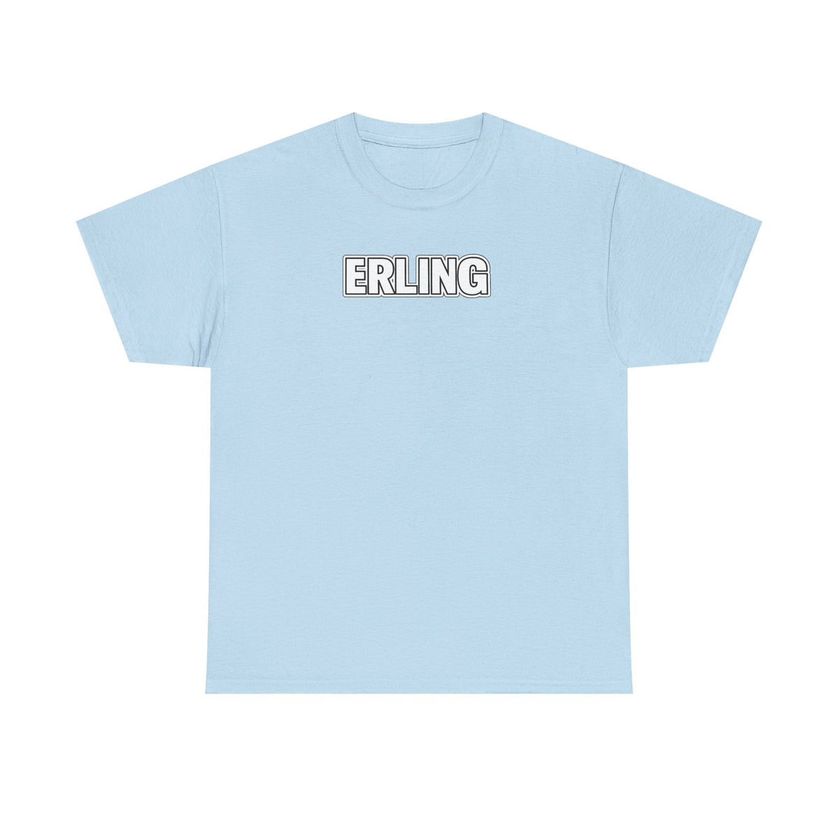 Erling Haaland Name Tee — Personalized Minimalist T-Shirt