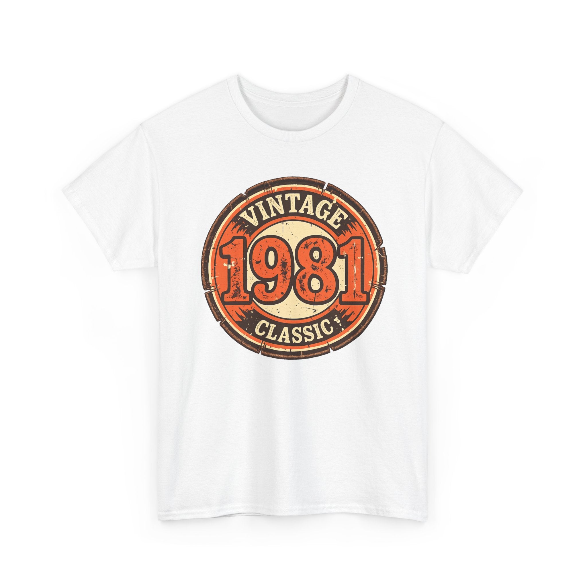 Vintage 1981 Classic T-Shirt — Retro Birthday Tee