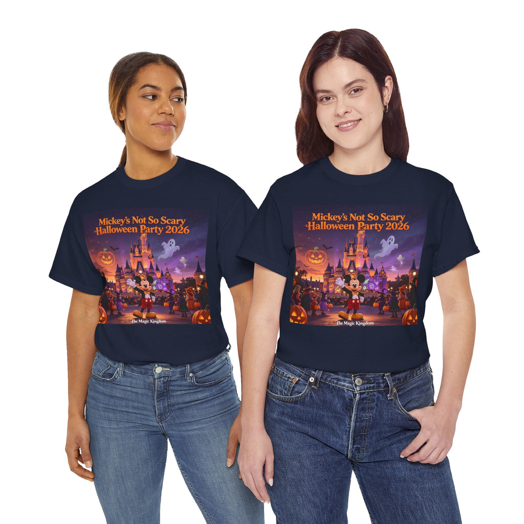 Halloween Party Tee — "Mickey's Not So Scary Halloween Party 2026"