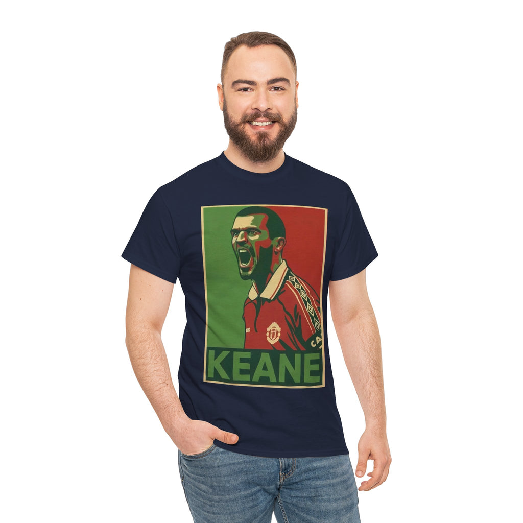 Roy Keane Manchester United Legend Retro Football Tee