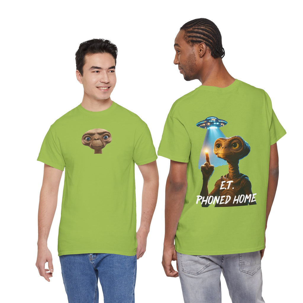 E.T. Phoned Home Tee — Retro Sci‑Fi Alien Graphic T-Shirt