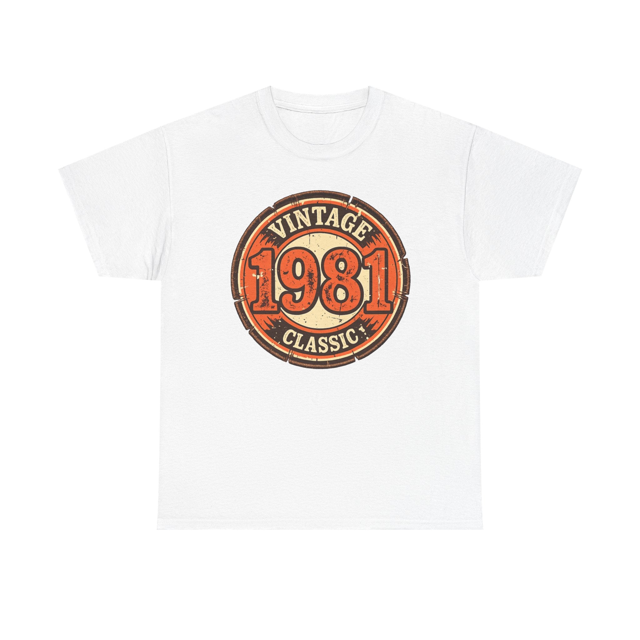 Vintage 1981 Classic T-Shirt — Retro Birthday Tee