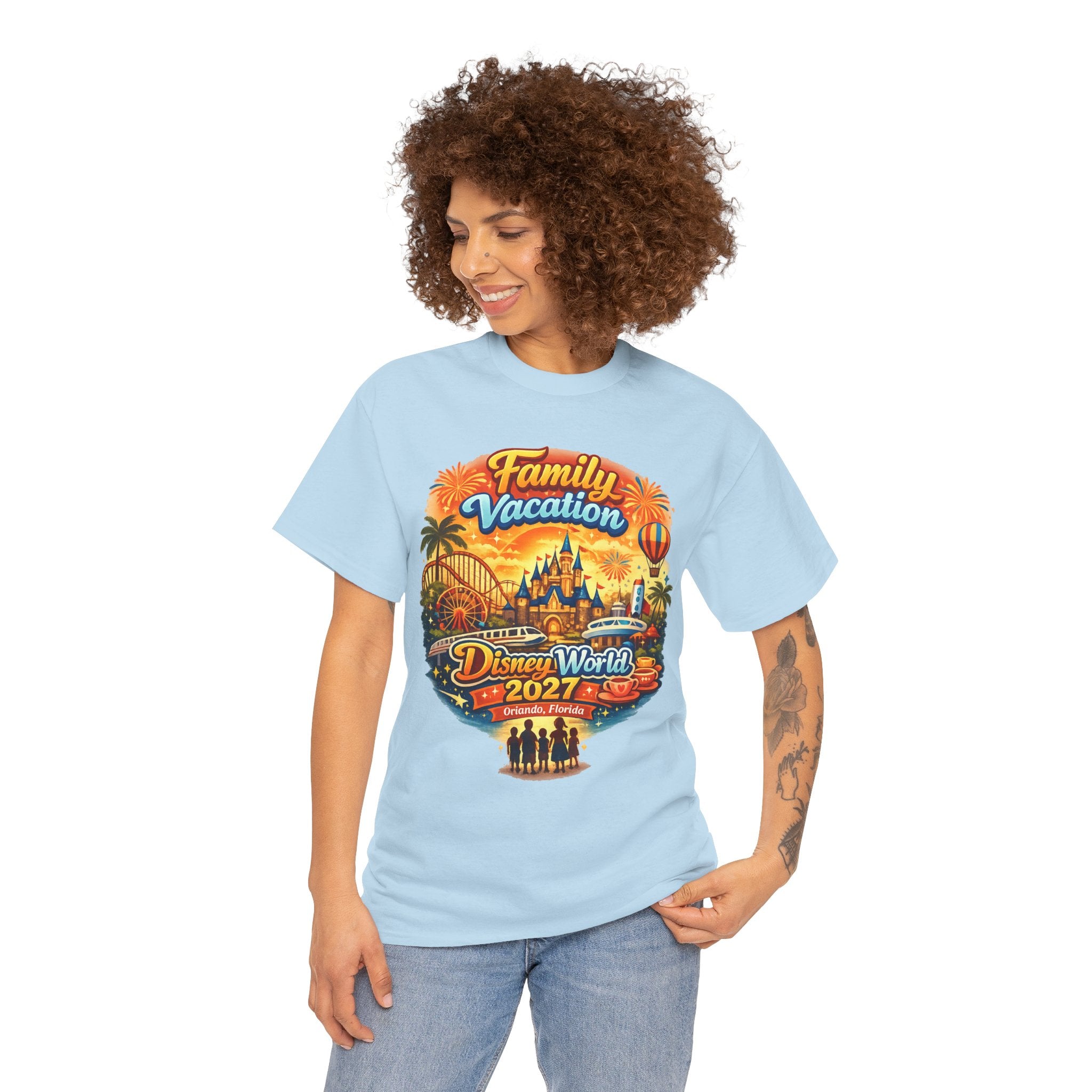 Family Vacation 2027 Tee — Theme Park Souvenir Shirt