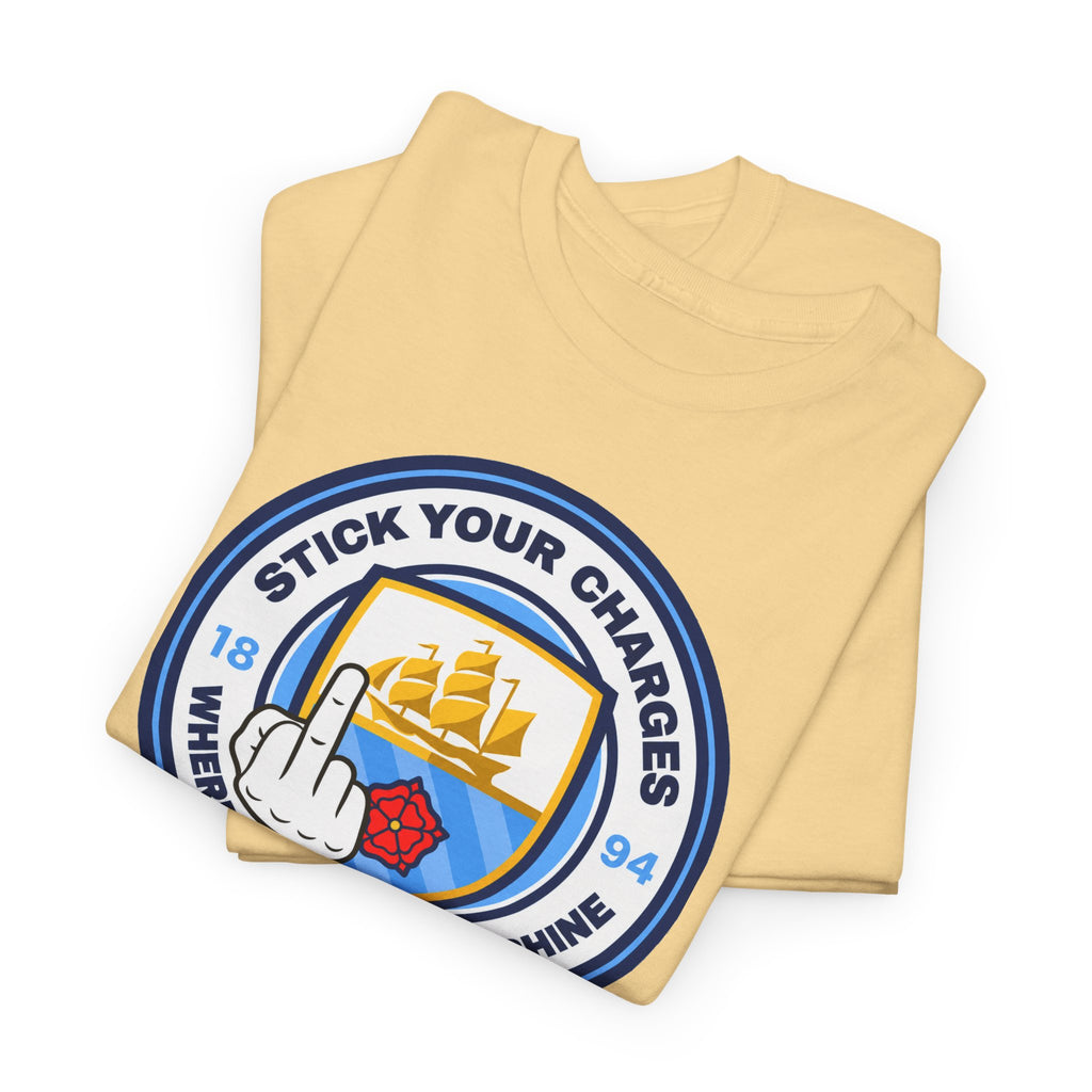 Manchester City "Stick Your Charger Where the Sun Don't Shine" Cotton t-shirt