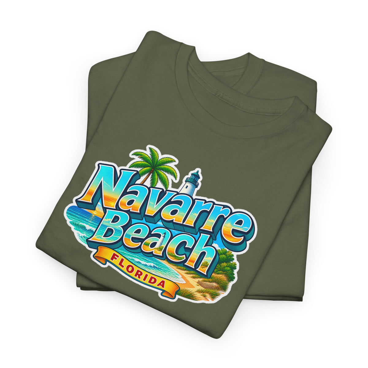 Navarre Beach Florida T-Shirt – Retro Tropical Vacation Tee