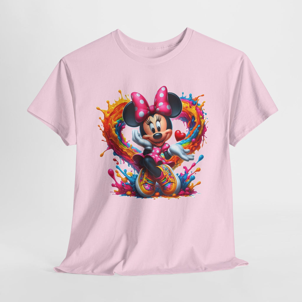 Minnie Mouse Unofficial Color Splash T‑Shirt
