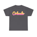 Orlando Retro Script Tee — Vintage Sunset City Souvenir Shirt