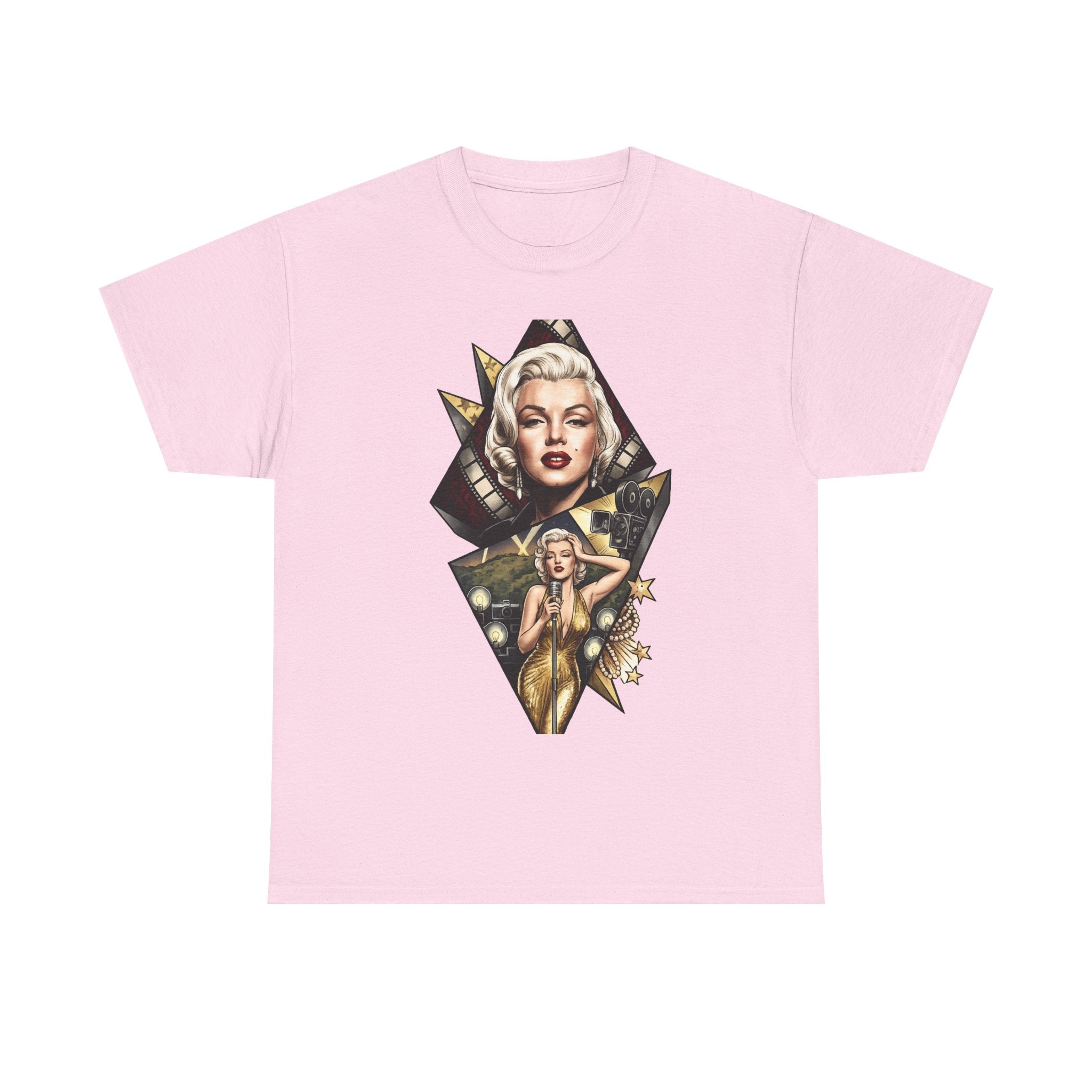 Marilyn Monroe Retro Portrait Tee — Vintage Glam Graphic T-Shirt