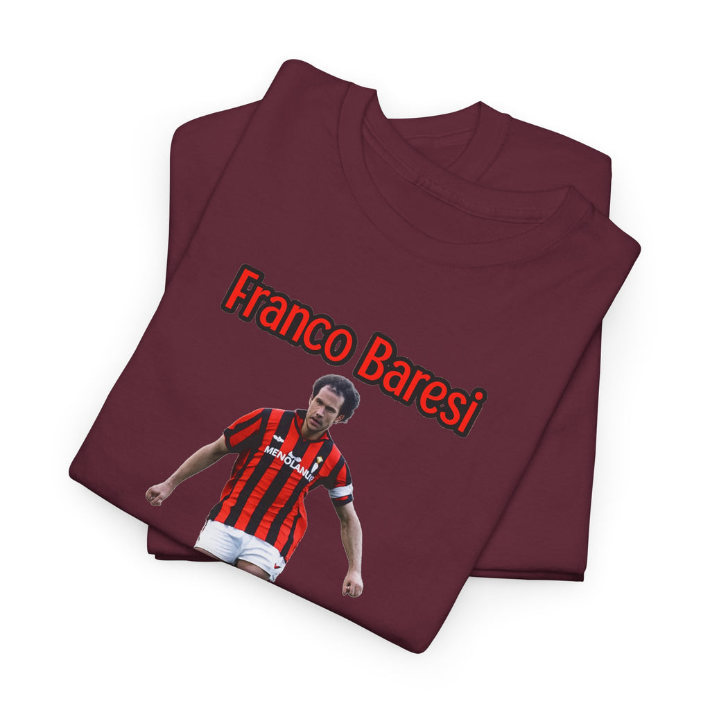 Franco Baresi Legend Tee — AC Milan Retro Soccer Graphic T-Shirt