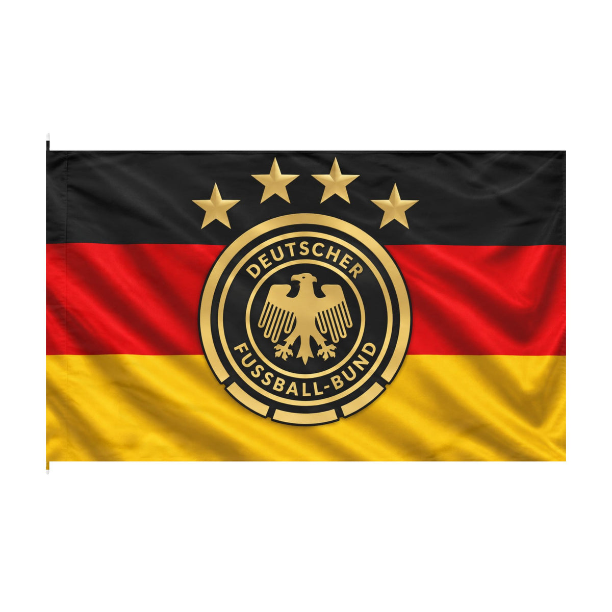 Germany Football Flag — Deutscher Fussball-Bund Double-Sided Fan Flag