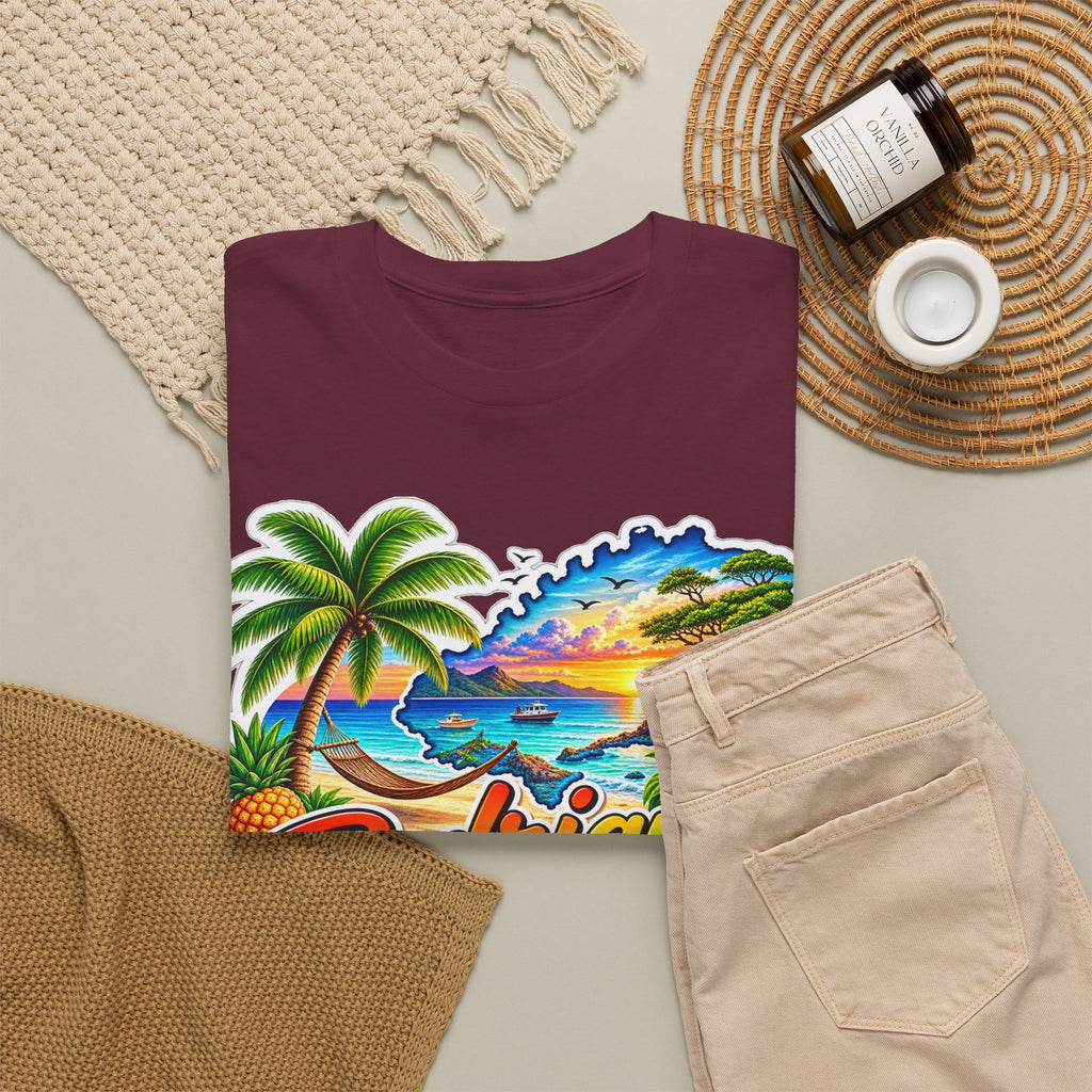 Rodrigues Island Tropical Tee — "Relax Your Soul" Beach Vacation T-Shirt