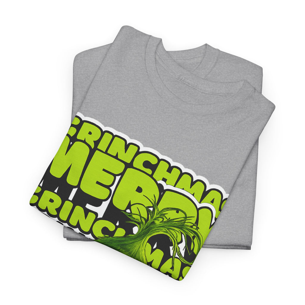 Grinchmas Merry Grinch Christmas Cotton T-Shirt / Tee