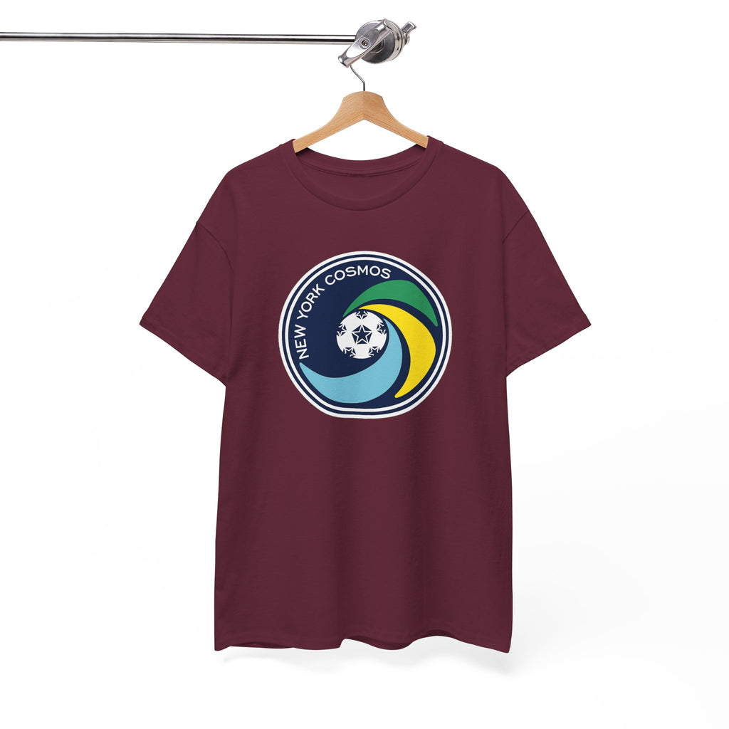 New York Cosmos Retro Logo Cotton T‑Shirt — Vintage Soccer Tee