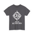 Club 33 Walt Disney World Inspired Cotton T-Shirt — Vintage Compass Logo Tee