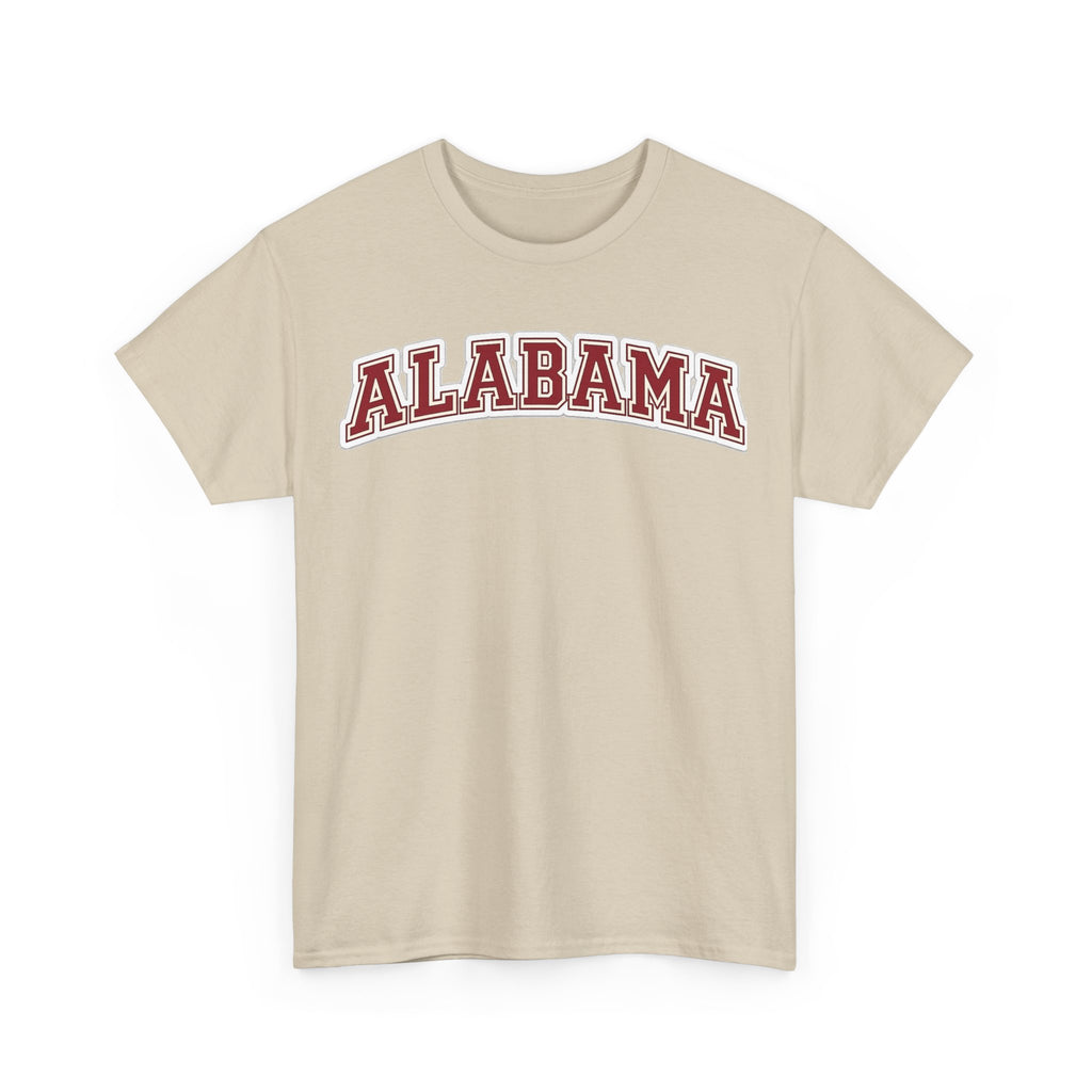 Alabama Arch Logo Tee – Crimson College Pride T‑Shirt