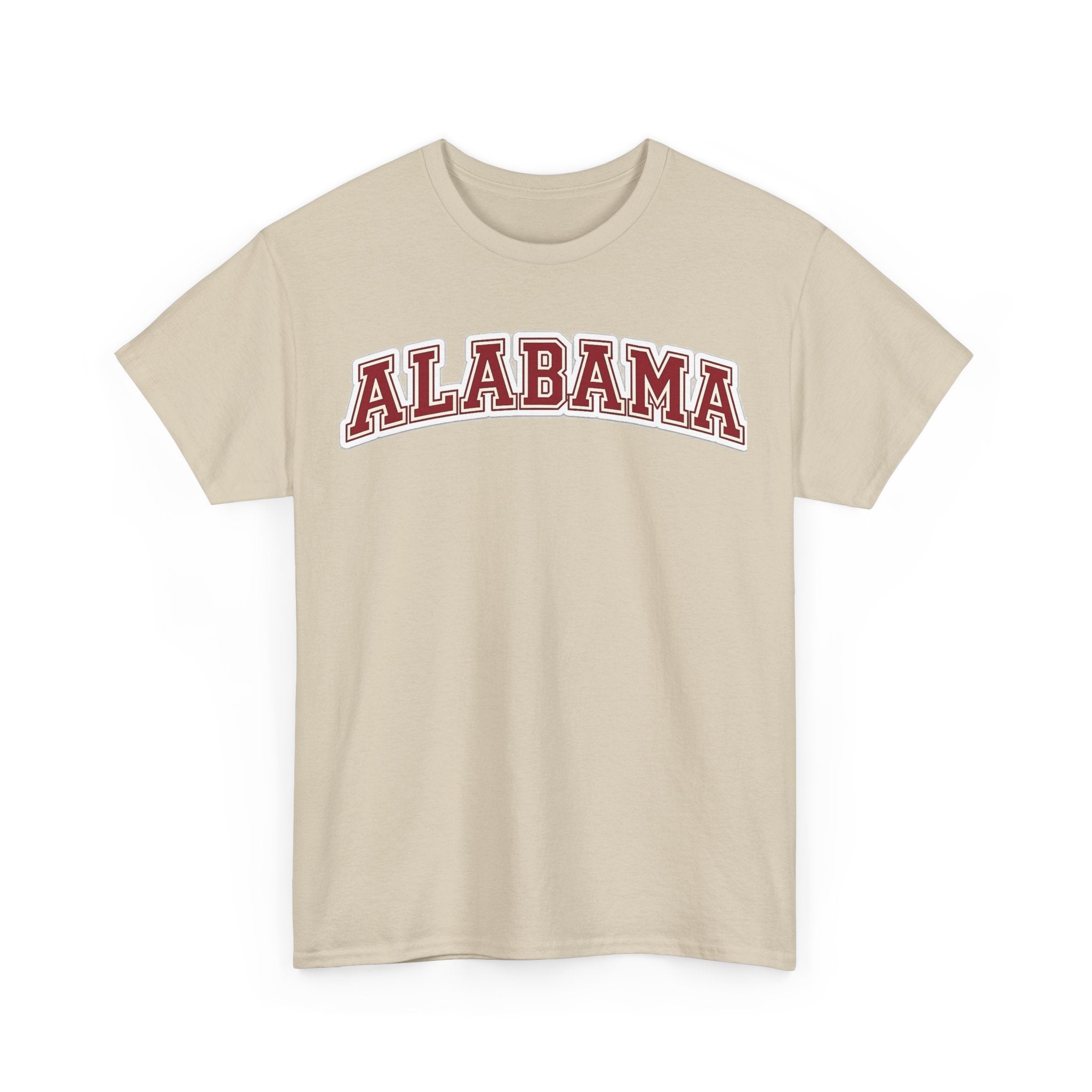 Alabama Arch Logo Tee – Crimson College Pride T‑Shirt