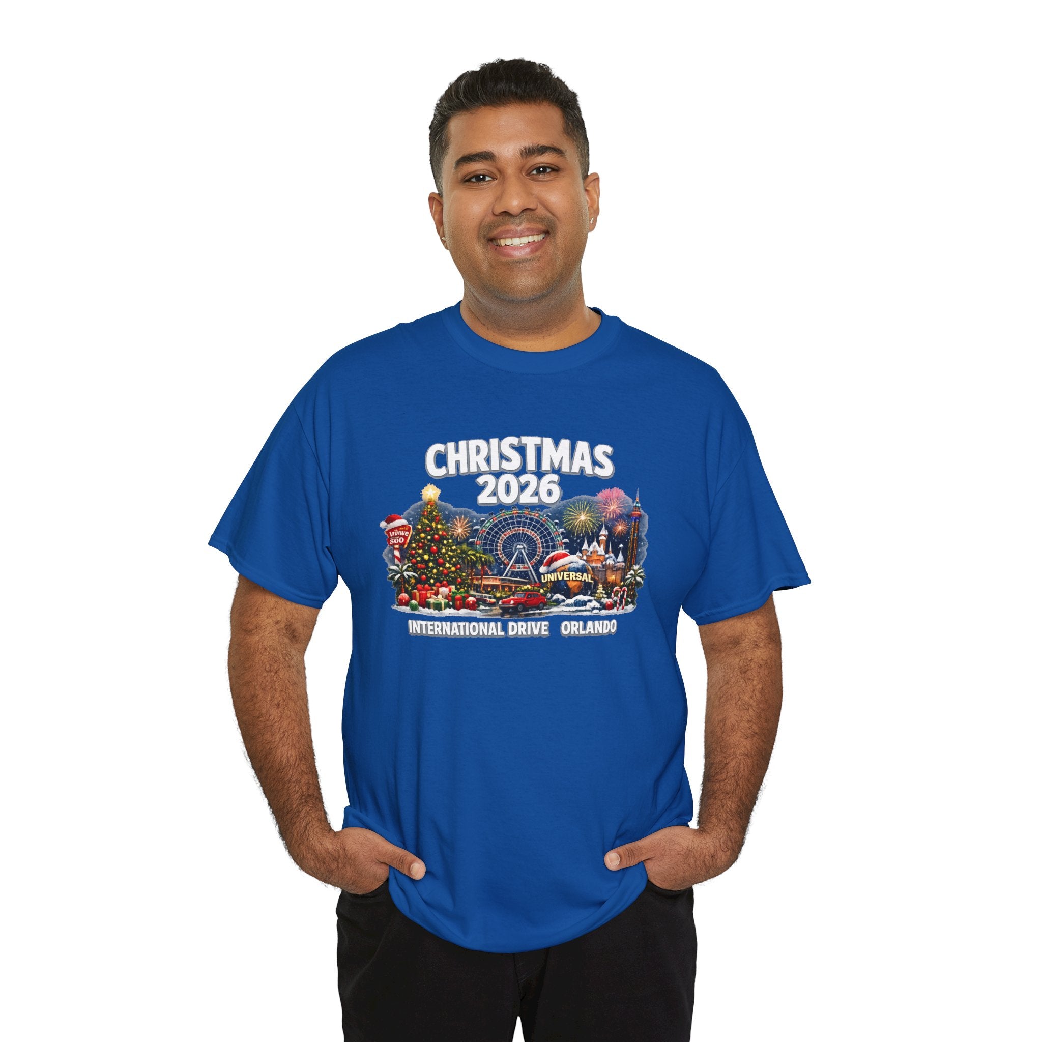 Christmas 2026 Orlando T-Shirt — International Drive Holiday Souvenir