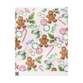 Gingerbread and Candy Canes Wrapping Papers