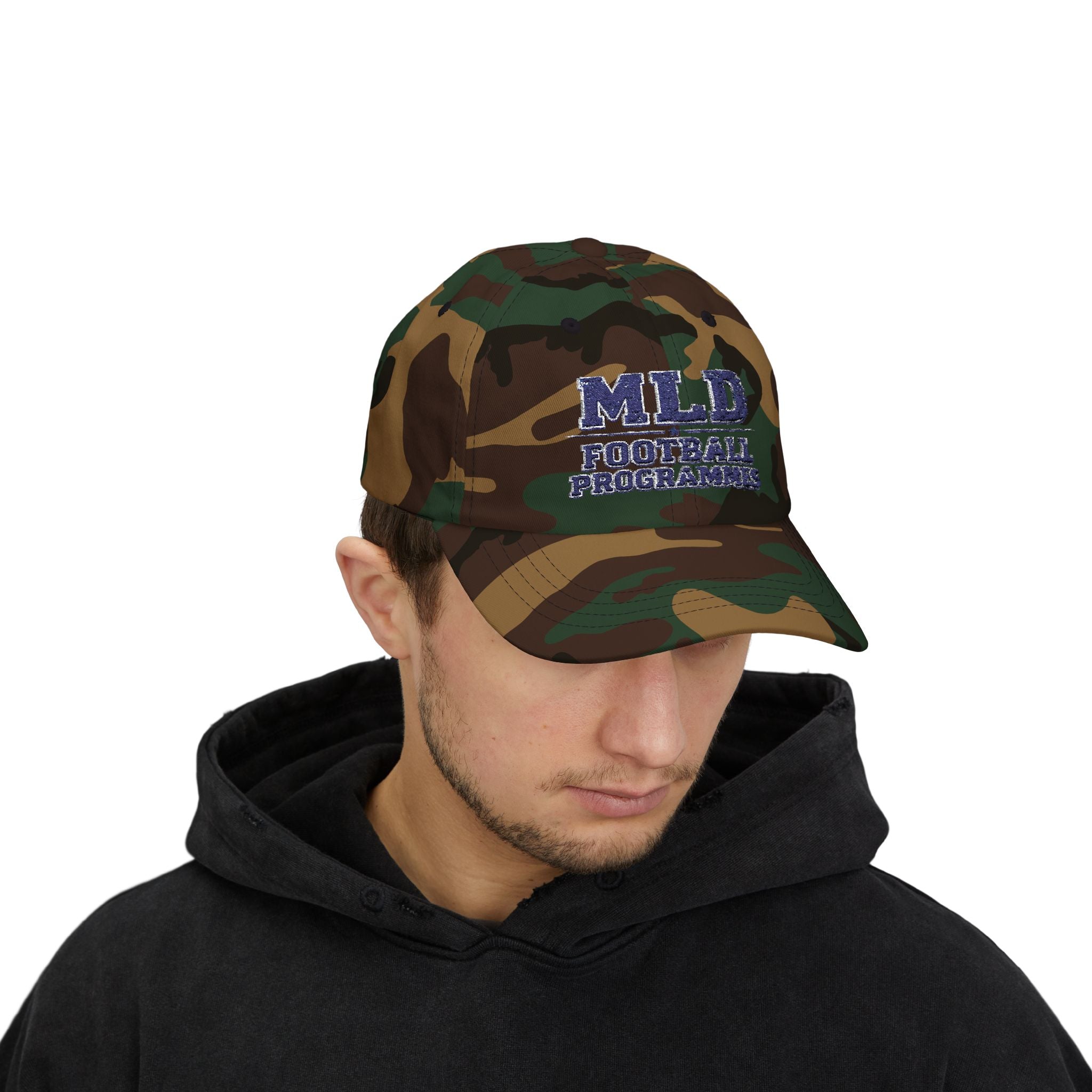 MLD Football Programmes Dad Cap — Vintage Sports Baseball Hat
