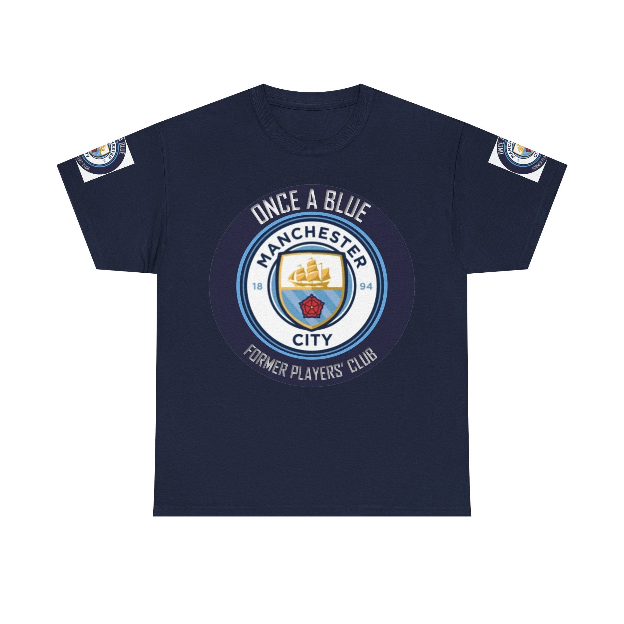 Manchester City 'Once A Blue' Tee — Former Players Club Football Shirt