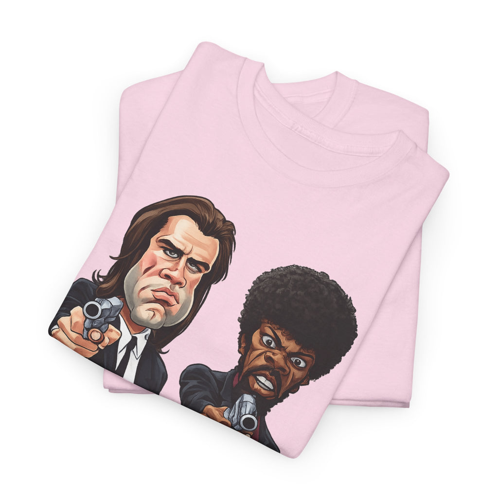 Pulp Fiction Graphic Tee - Retro Movie Poster T-Shirt