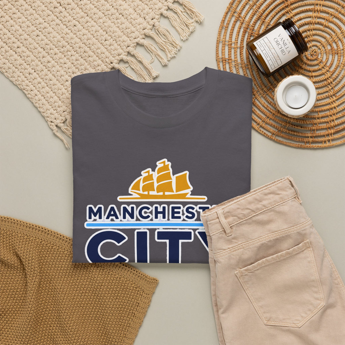 Manchester City 1894 Tee – Retro Football Crest T‑Shirt