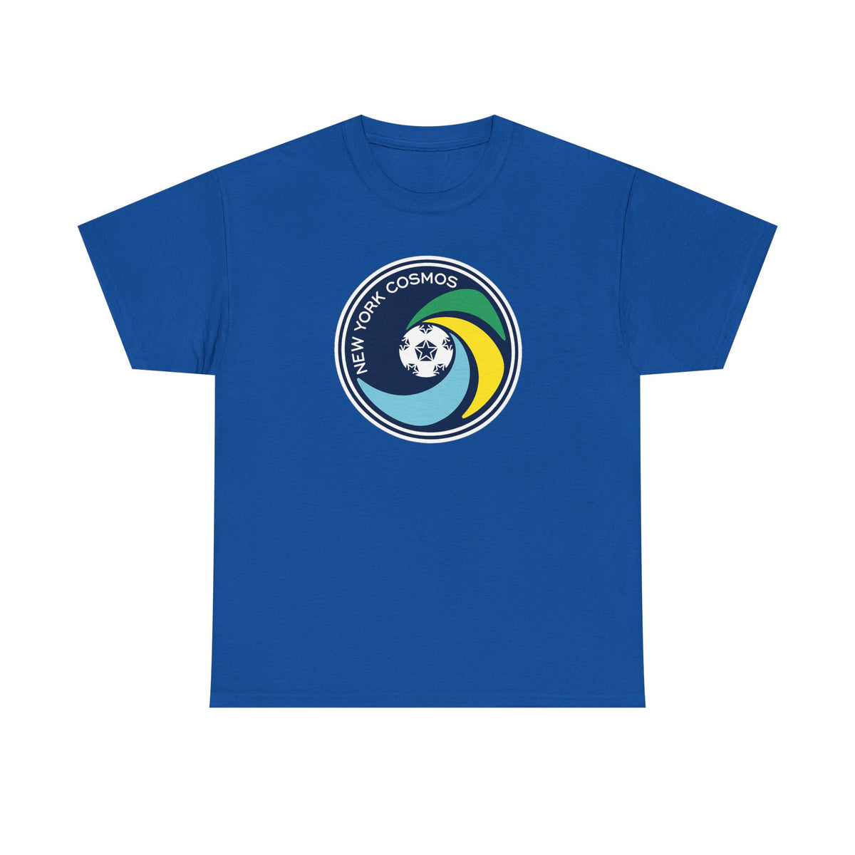 New York Cosmos Retro Logo Cotton T‑Shirt — Vintage Soccer Tee