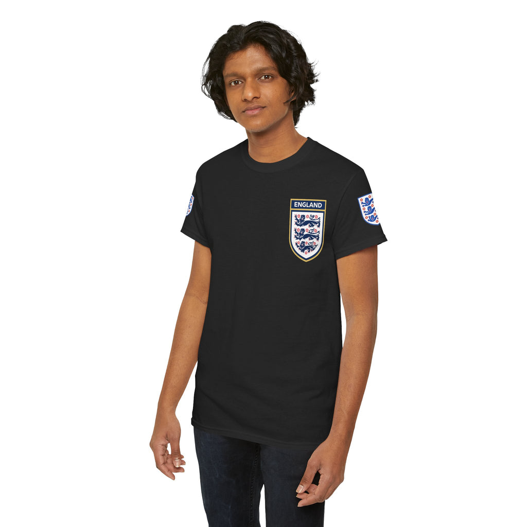England Football Tee — "And After All You're My Wonderwall" Lyrics Tee