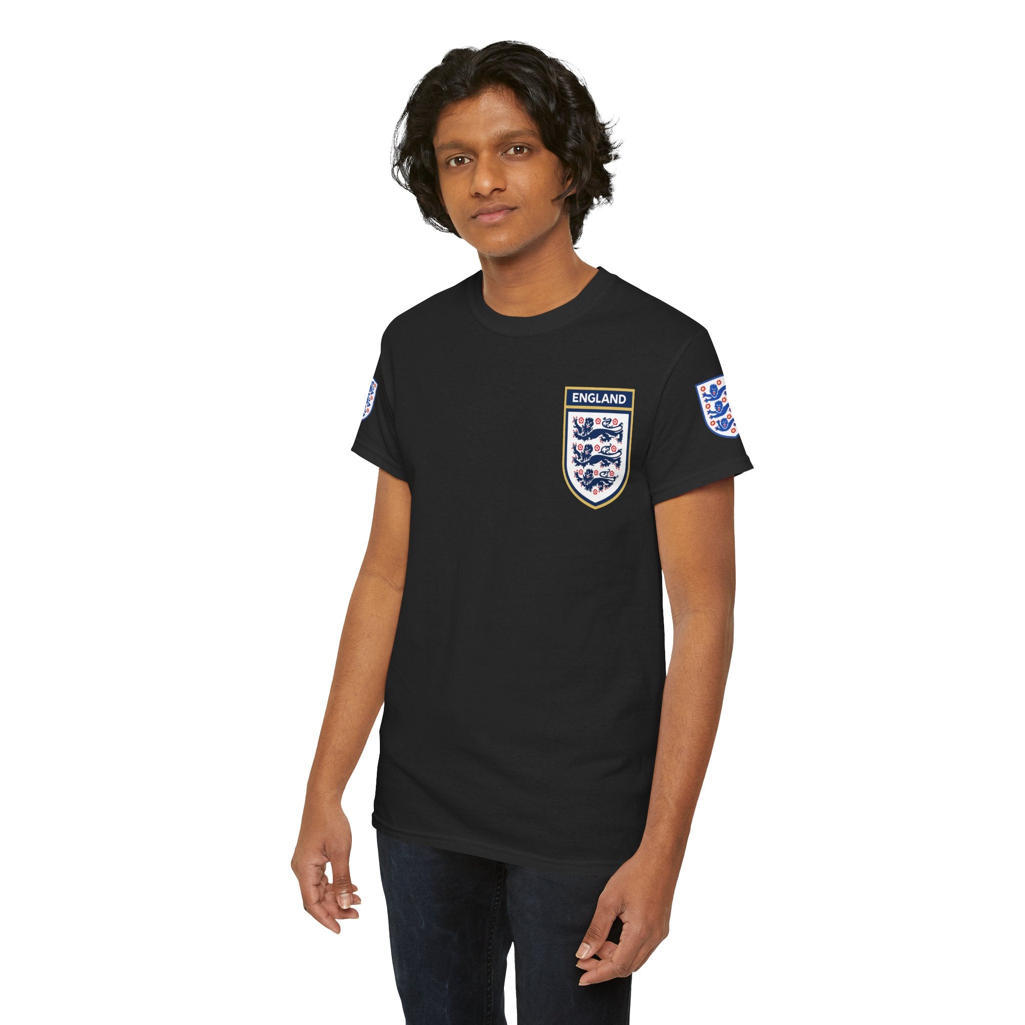England Football Tee — "And After All You're My Wonderwall" Lyrics Tee