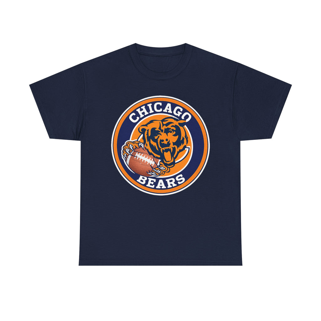 Chicago Bears Vintage Football Tee - Cotton T-Shirt