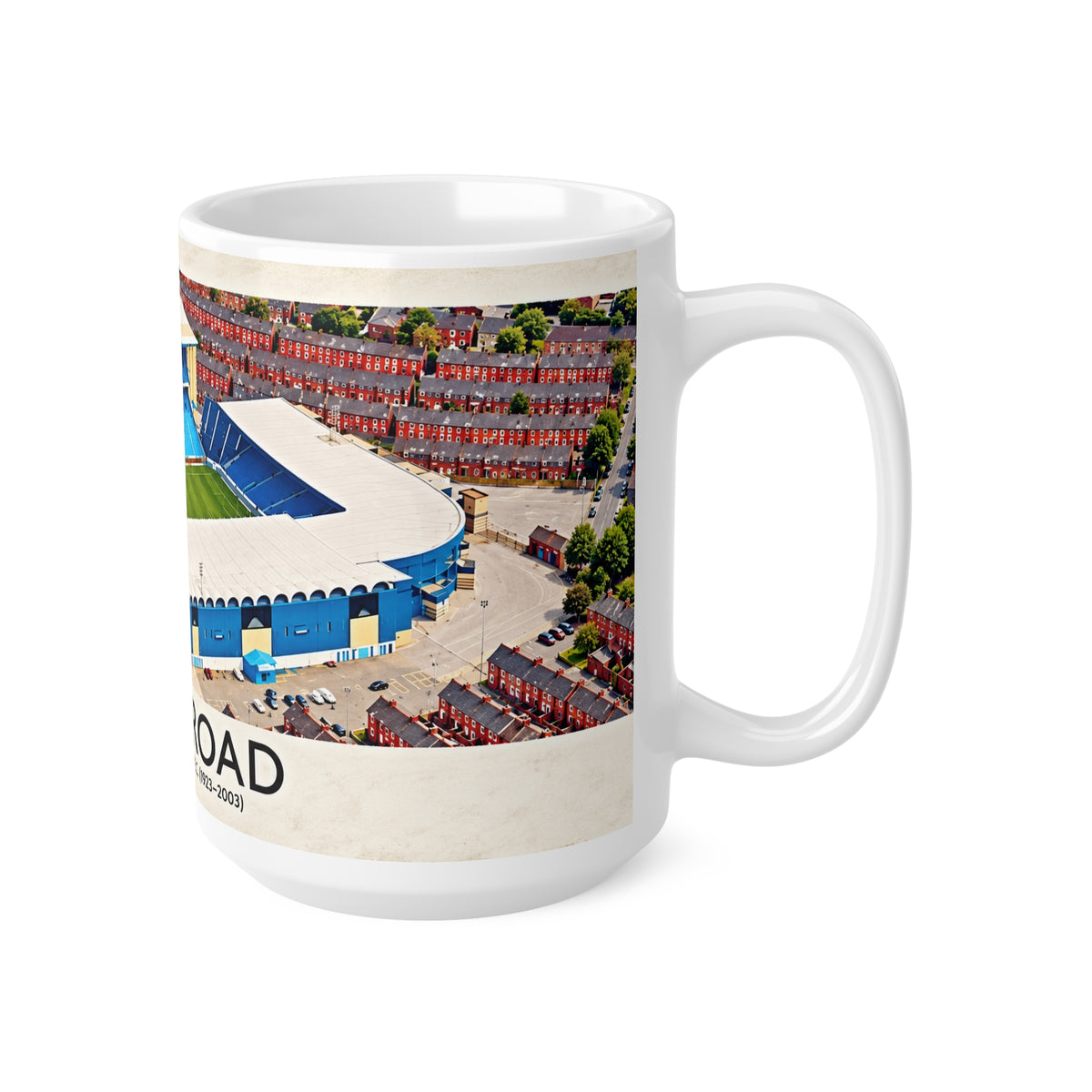 Maine Road Stadium Mug – Manchester City Ceramic Coffee Cup (11oz & 15oz)