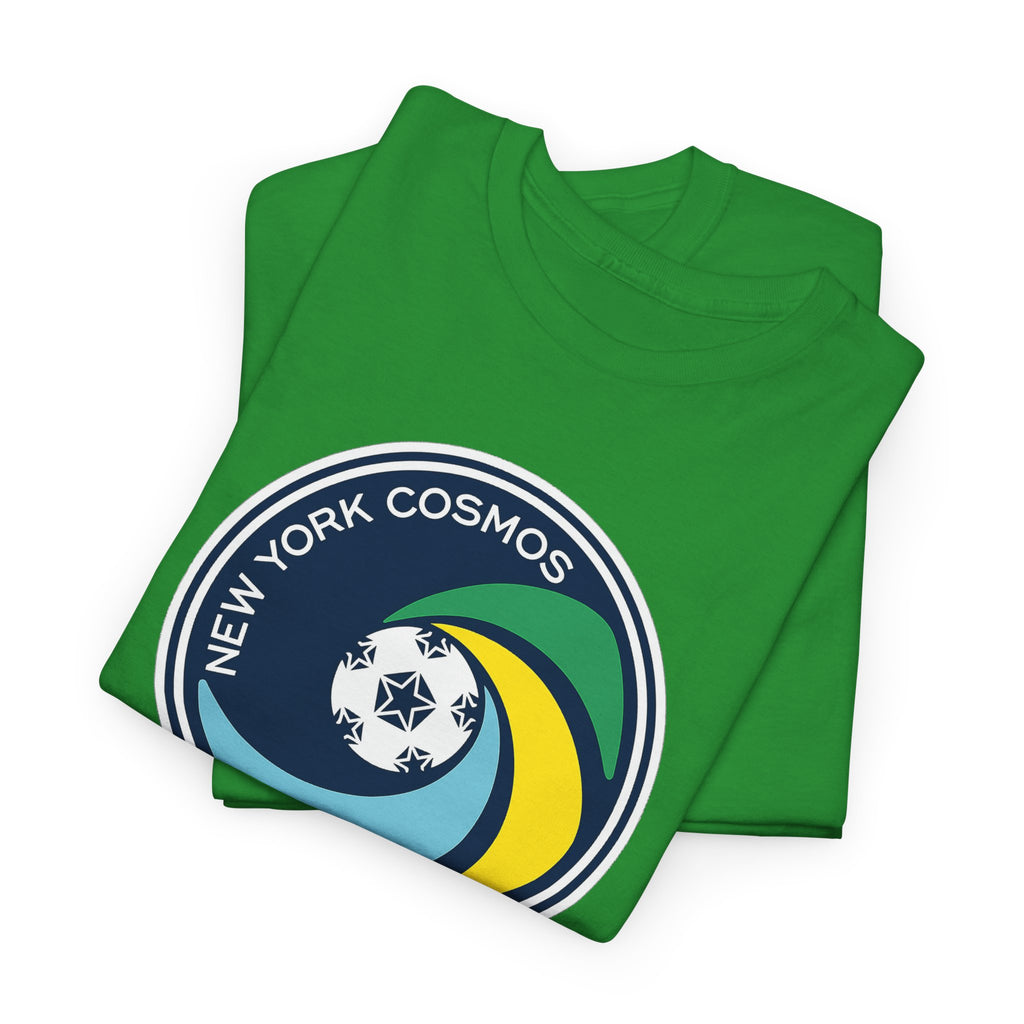 New York Cosmos Retro Logo Cotton T‑Shirt — Vintage Soccer Tee