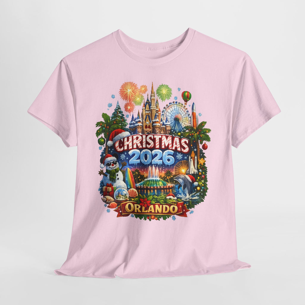 Christmas 2026 Orlando T-Shirt — Holiday Theme Park Souvenir Tee