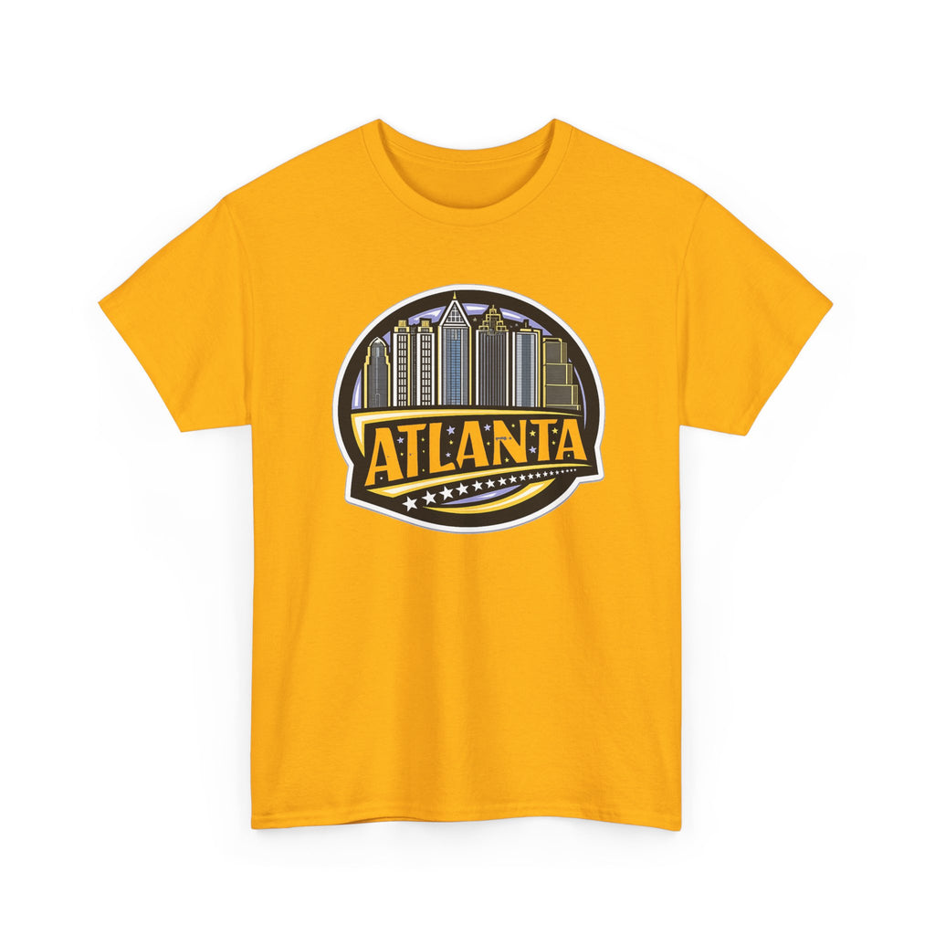 Atlanta Skyline Tee — Vintage City Badge Graphic T-Shirt