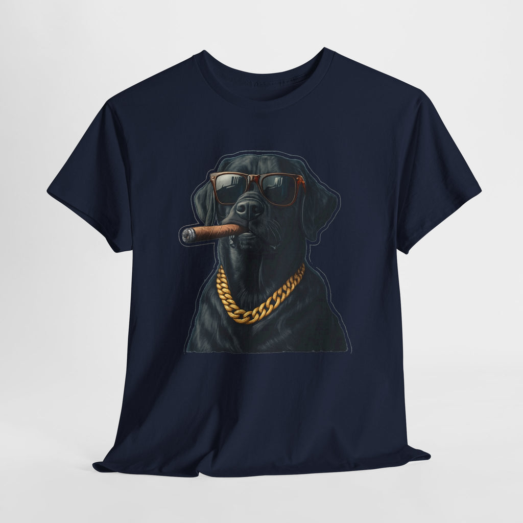 Cool Rottweiler Smoking Cigar Graphic Tee — Dog Lover Streetwear