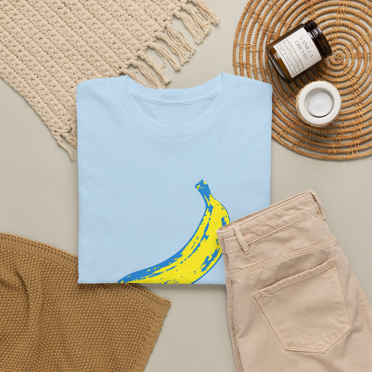 Manchester City Banana & Trophy Count Unisex Heavy Cotton T-Shirt / Tee