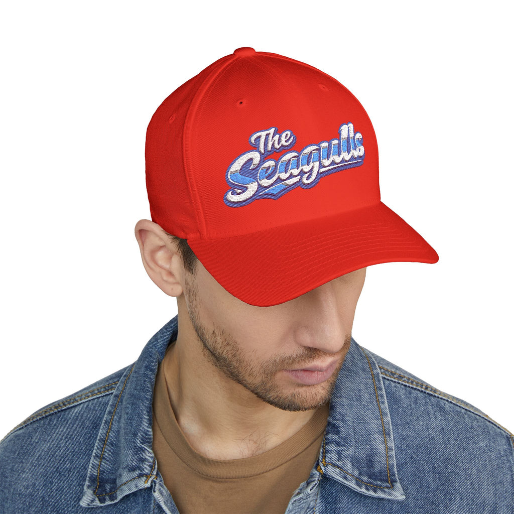 The Seagulls Embroidered Cap — Structured Baseball Hat