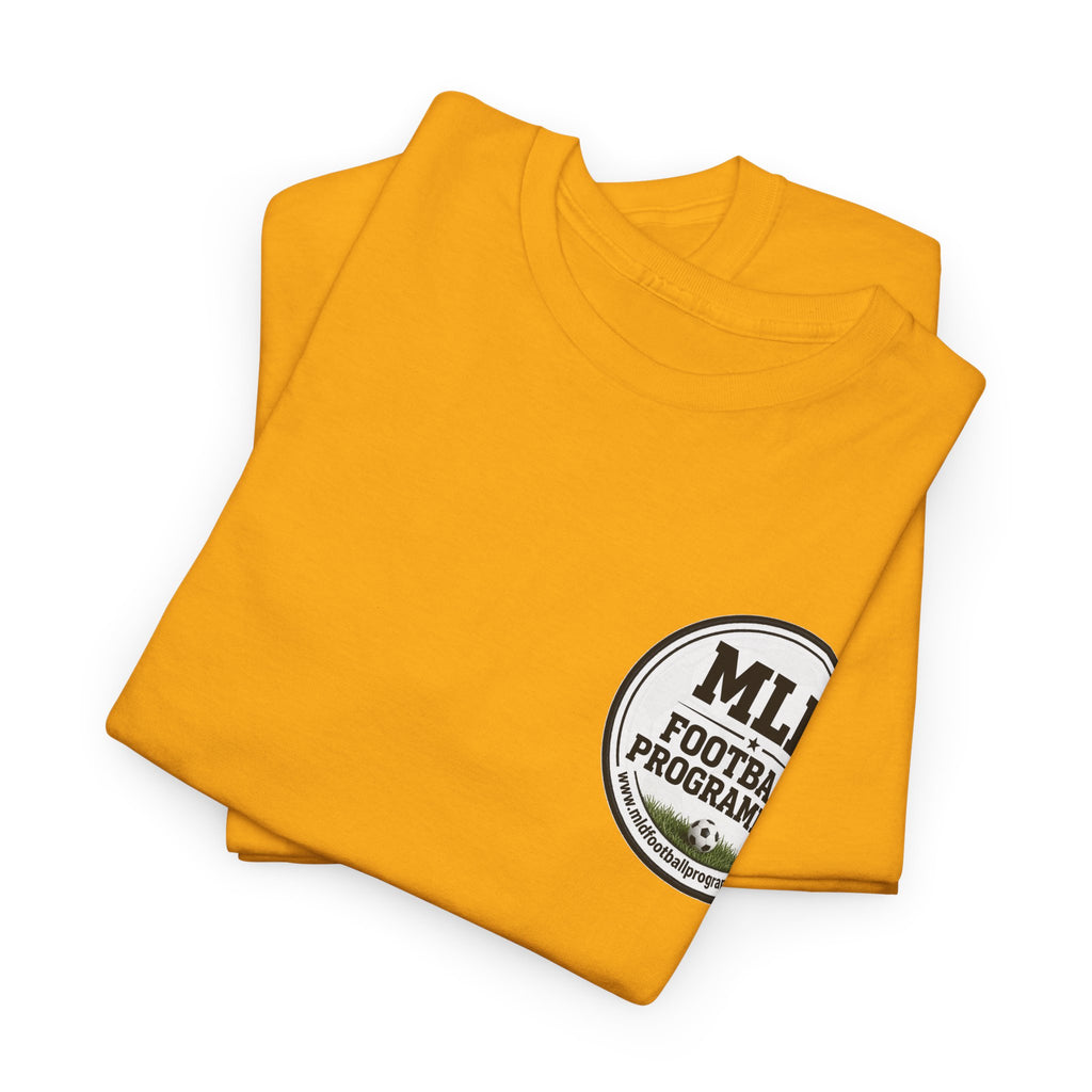 MLD Football Programmes Tee - Retro Logo Chest T-Shirt