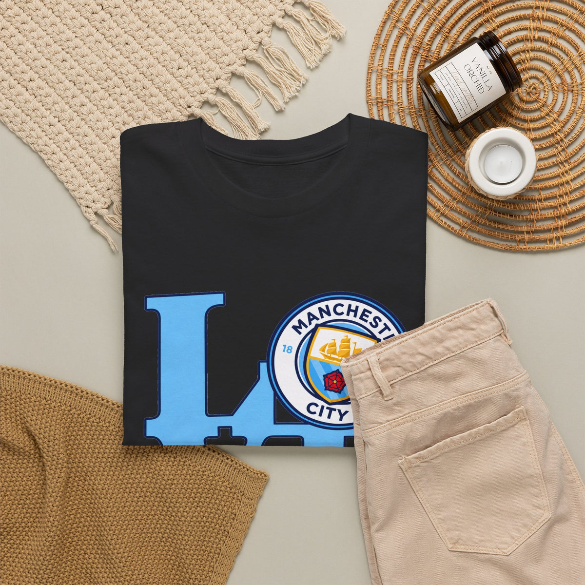 Manchester City LOVE Cotton T-Shirt