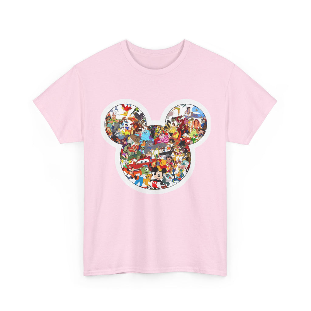 Mickey Collage T-Shirt — Vintage Disney Characters Graphic Tee